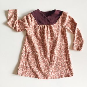 Tea Collection Long-Sleeved Trapeze Dress, size 5